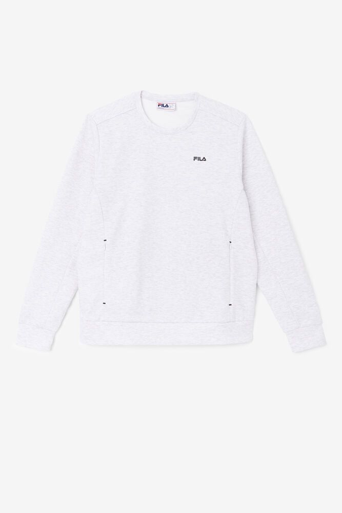 Fila Genser Herre Hvite Emry Crew 479106-EKJ